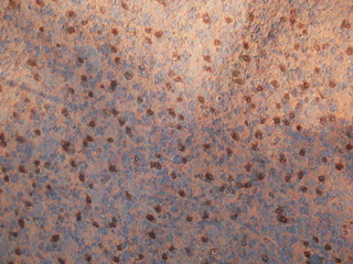 texture of rusty metal