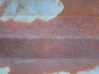 abstract iron rusty wall background,zinc roof
