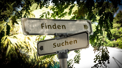 Schild 336 - Finden