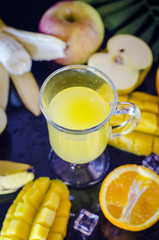 multivitamin and multifruit juice