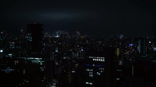 落雷・ゲリラ豪雨　東京