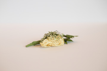 Rose boutonniere