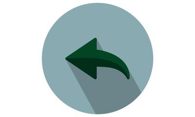 Undo, Back, Redo, Arrow Illustration for Navigation Icon