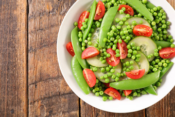 green vegetable salad
