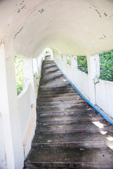 staircase  of cave go to top mountain