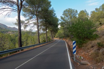 The desert park of Las Palmas in Castellón