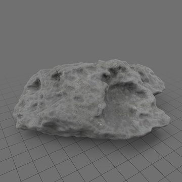 Martian surface meteorite
