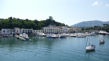 Fototapeta na wymiar Ischia harbour