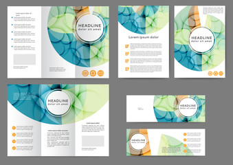 Abstract brochure template