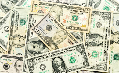 background of dollar bills