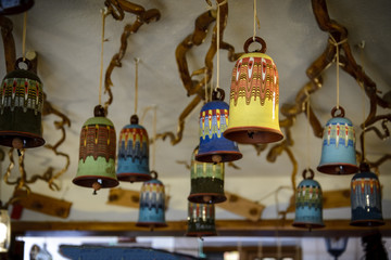 Obraz premium hand made ceramic bells