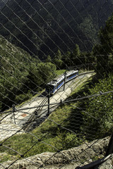 High mountain train