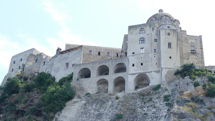 Naklejka premium Ischia Castello Aragonese