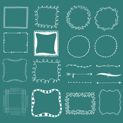 Collection of Various Vector Borders and Embellishments