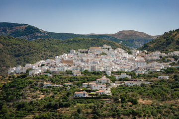 Fototapeta na wymiar Árchez in Spanien