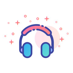 Headphone LineColor illustration