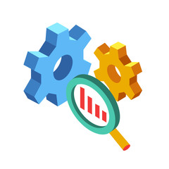 SEO Isometric Illustration