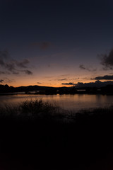 Sunset over the marsh