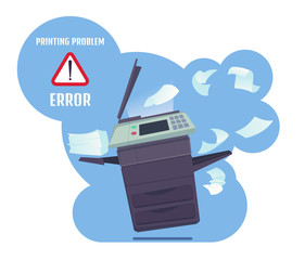 Printer Error Illustration