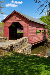 The Baker Park Covered Bridge