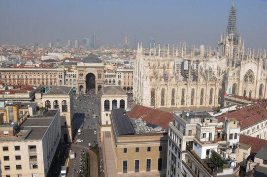 Piazza Duomo dall'alto 