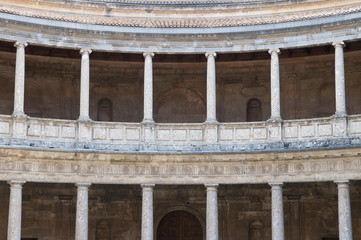 Palast Karls V, Alhambra, Granada, Andalusien, Spanien