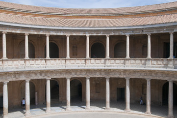 Palast Karls V, Alhambra, Granada, Andalusien, Spanien
