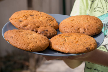 Self made Cookie in brown color 