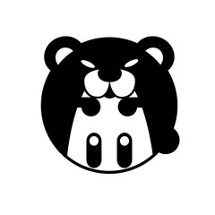 Bear Solid illustration