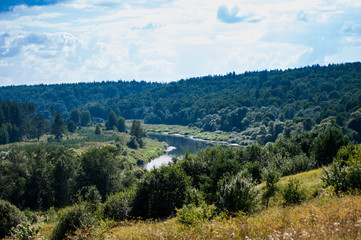 Fototapeta na wymiar River Ugra