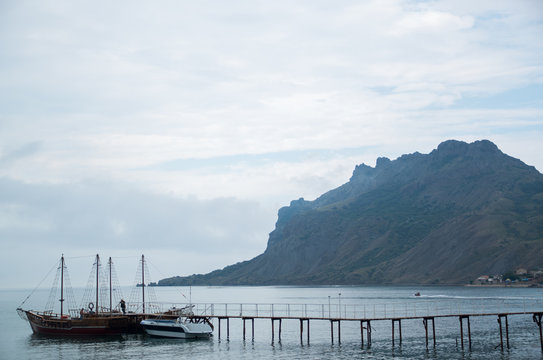 boat on the lake
