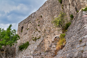 Old fortress wall. Bar, Montenegro