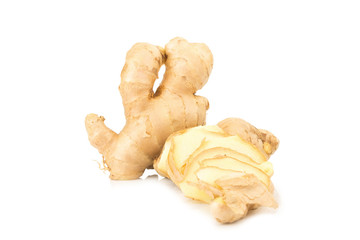 ginger isolated on white background