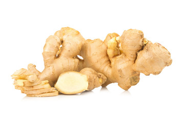 ginger isolated on white background