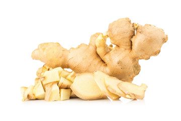 ginger isolated on white background