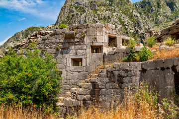 Old fortress near Kotor, Montenegro