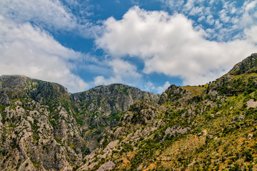 Fototapeta na wymiar Mountains in Montenegro