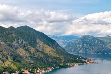 Boko-kotorska bay. Montenegro