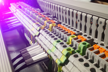 group of terminal connections, automation board