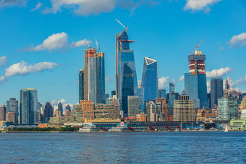 View to Manhattan Skyline from New Jersey, USA