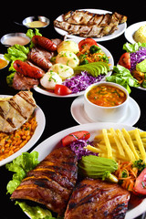 Parrilladas y carnes al carbón 