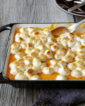 Sweet Potatoes with Marshmallows