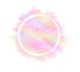 Design banner, flyer, leaflet, cover, abstract lines of paint and frame. Template for social network, zavstka, postcard, advertising.