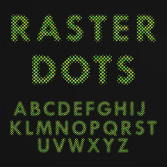 Raster letters