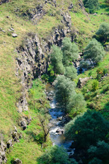 Fototapeta na wymiar Gorgeous river landscape, Armenia