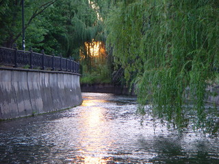 bridge over the river