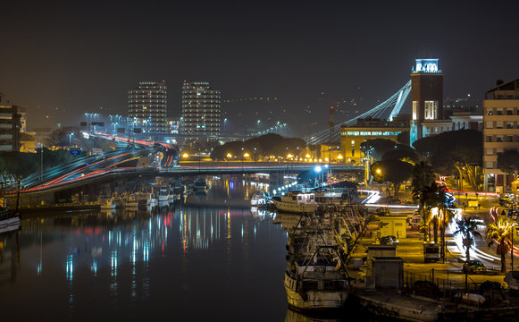 Pescara by night - Porto canale