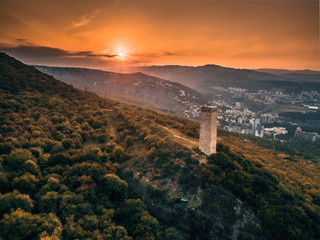 Sunset in Tbilisi, Georgia