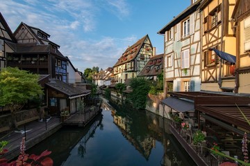 Fototapeta na wymiar Petite Venise, Colmar, Alsace, Frankreich 