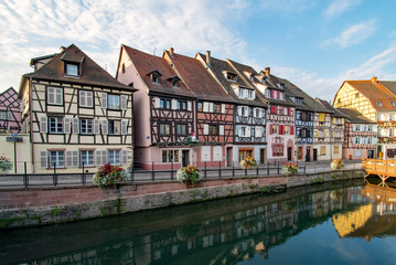 Fototapeta na wymiar Petite Venise, Colmar, Alsace, Frankreich 